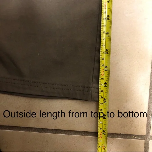 PrAna Pants Men’s Size 36x32 RN#124977 Gray Straight Leg Outdoor Hiking - Picture 9 of 12